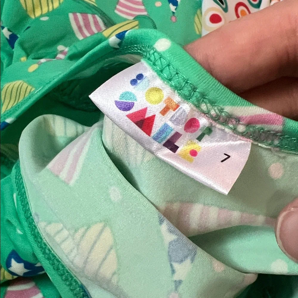 Dot Dot Smile Flutter Sleeve Bundle Size 7 x2